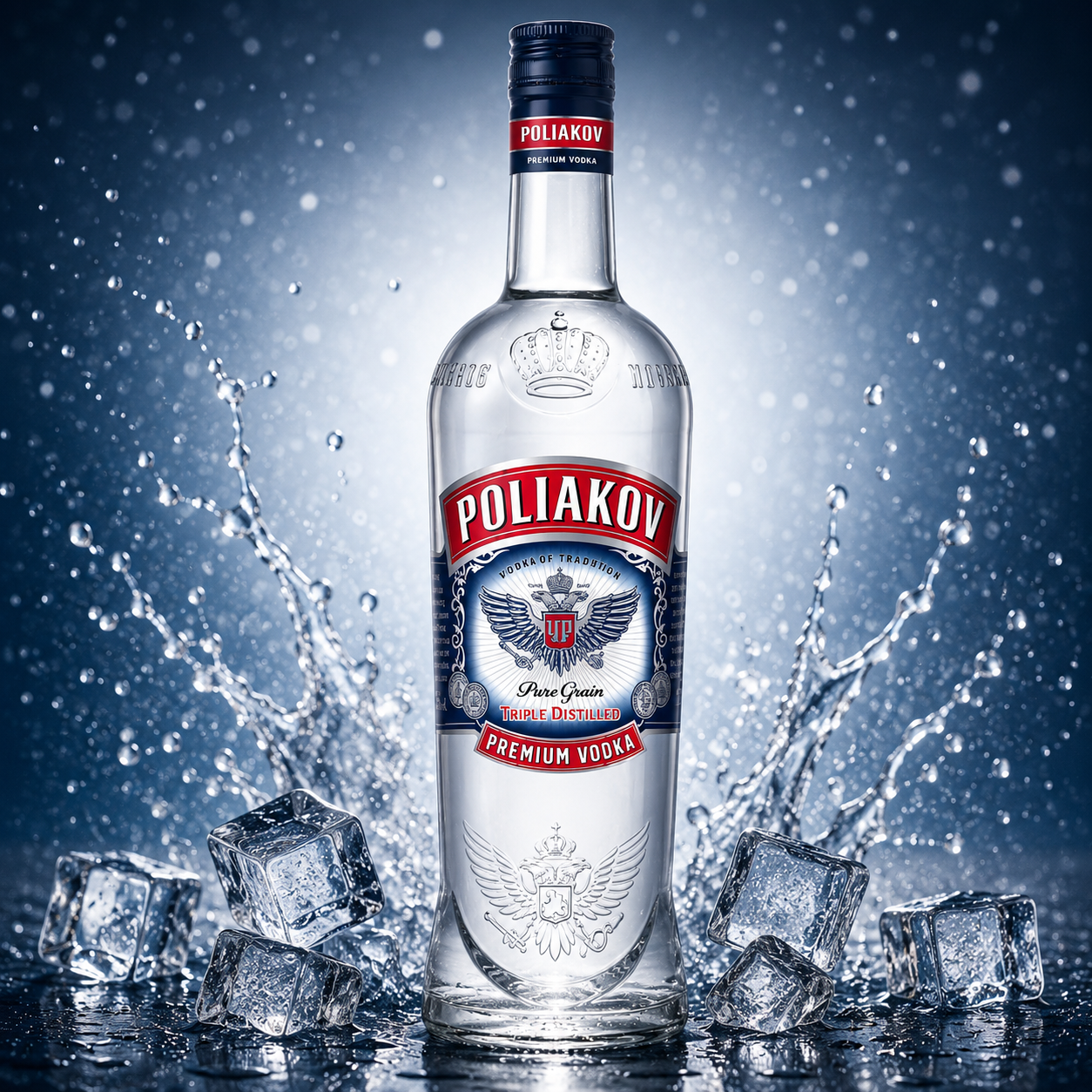 Vodka POLIAKOV 70cL