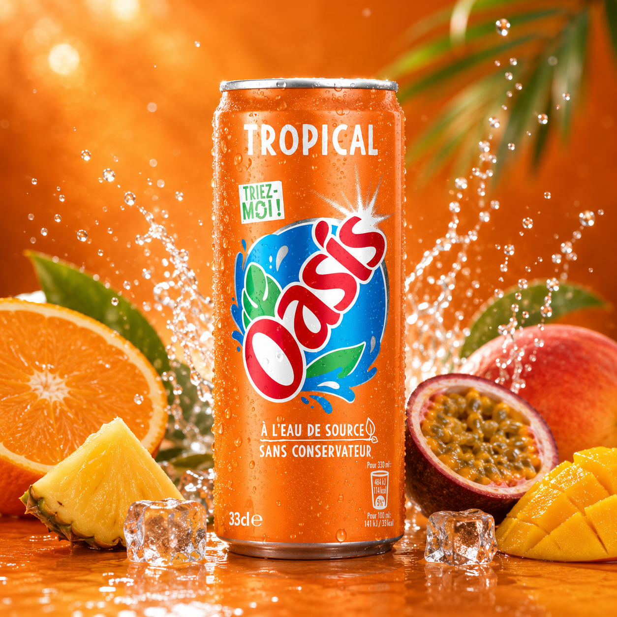 Oasis Tropical 33cl